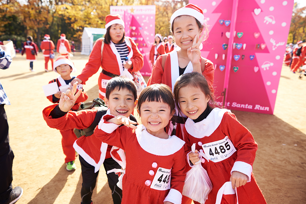 Osaka Great Santa Run過去の様子